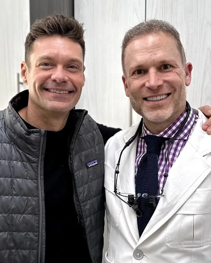 Dr. Marashi with celebrity client