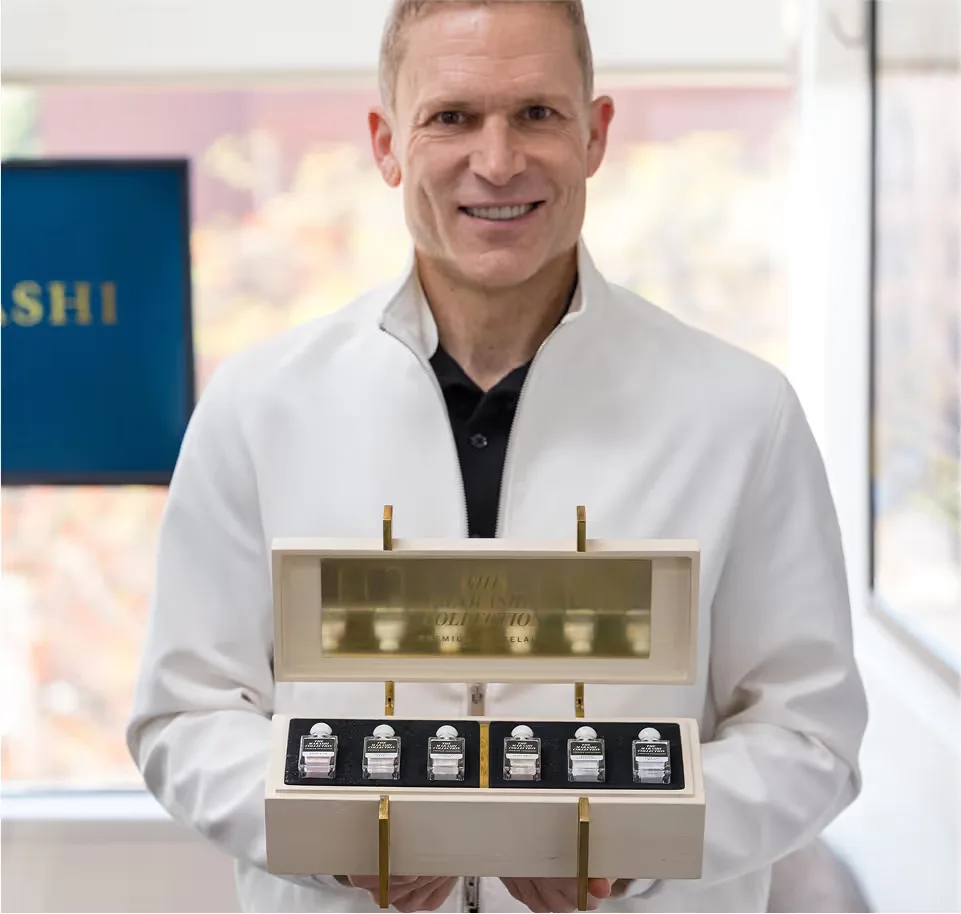 Dr. Marashi with The Marashi Collection
